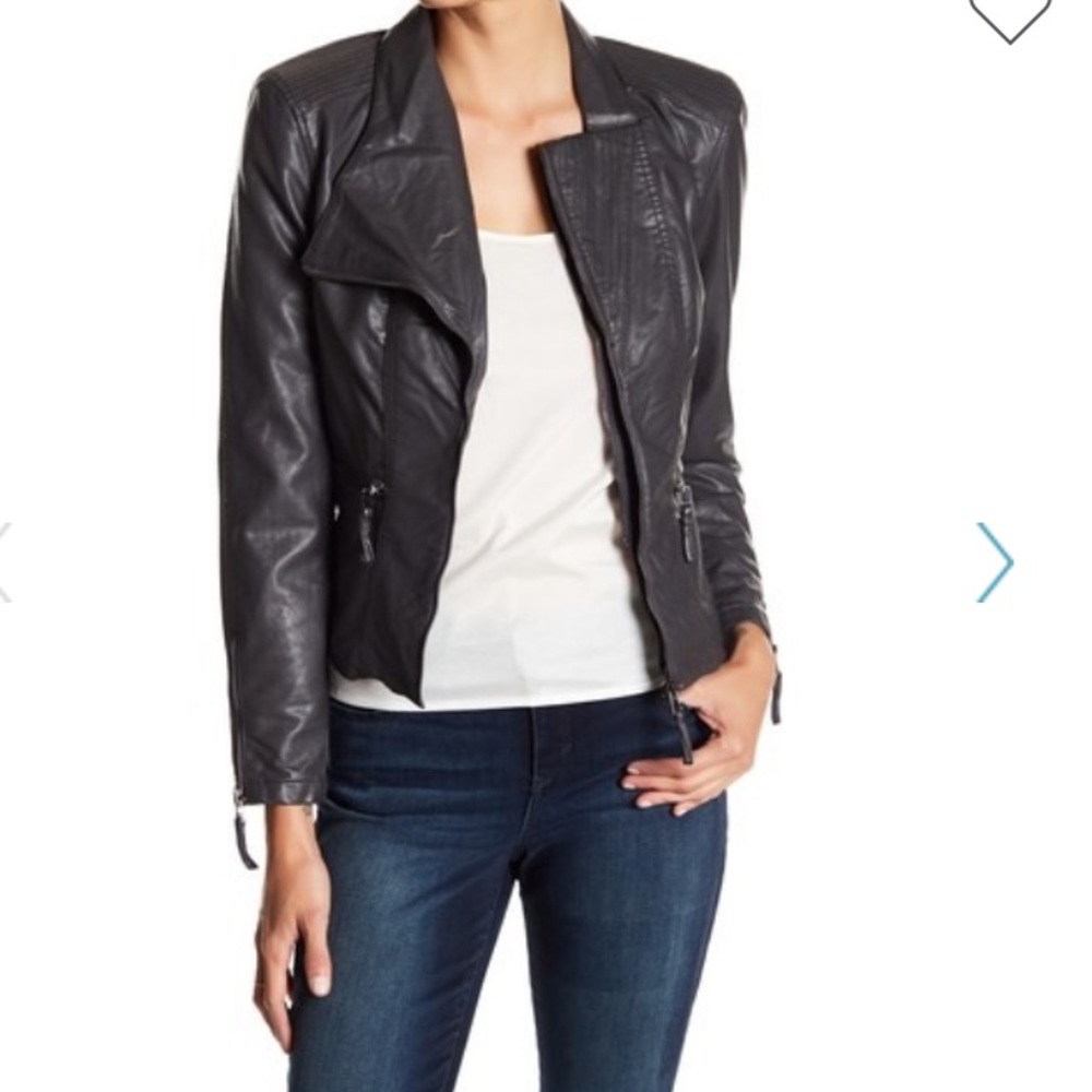 blank nyc faux jacket